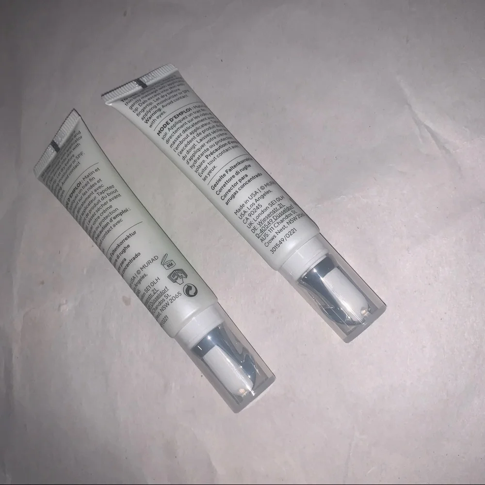 2 x Murad targeted wrinkle corrector 15ml